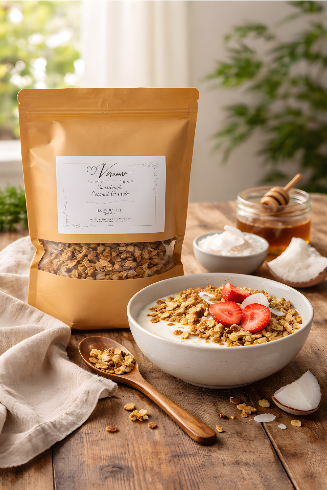 Sourdough Coconut Granola (Approx.350g)