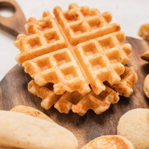 CASSAVA WAFFLE BREAD / PAN DE YUCA WAFFLES