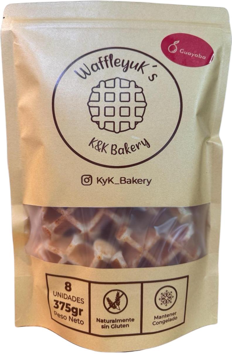CASSAVA WAFFLE BREAD GUAVA PASTE/ PAN DE YUCA WAFFLES BOCADILLO - Image 3
